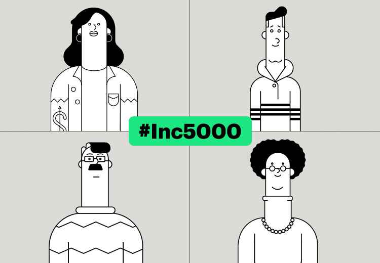 Inc. 5000 Social Media Wall